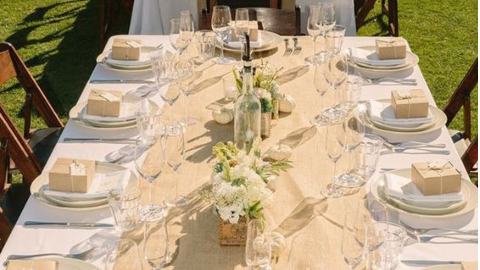 Tipos de mesas para los invitados
